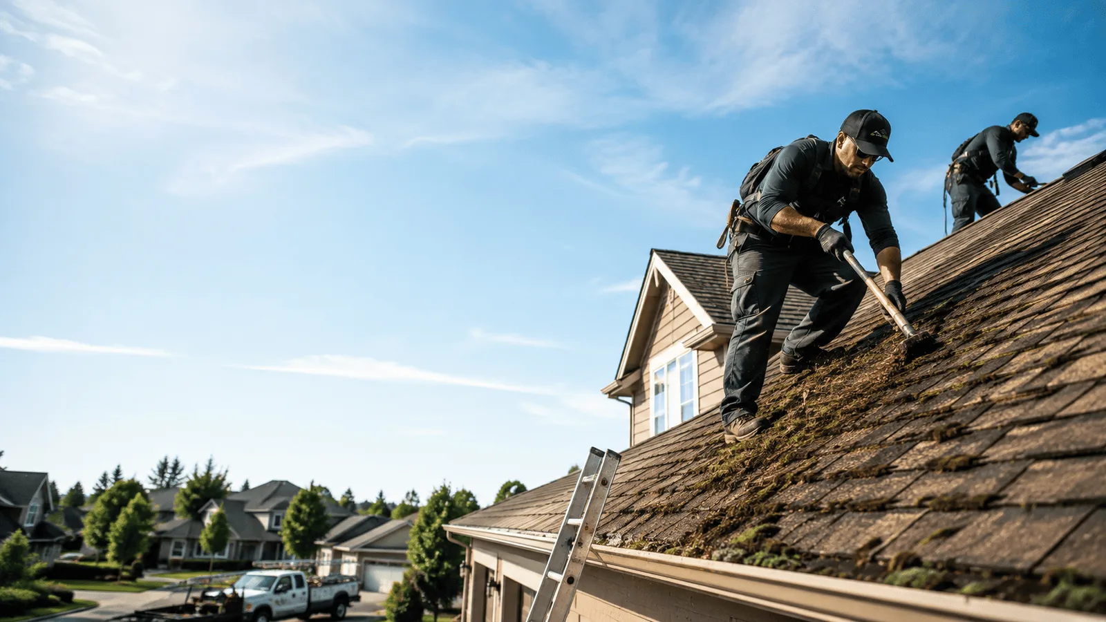 Roof Moss Removal in Ogden, AR near me